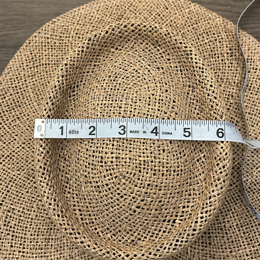 Vintage P label straw panama hat very good condition - Picture 7 of 13